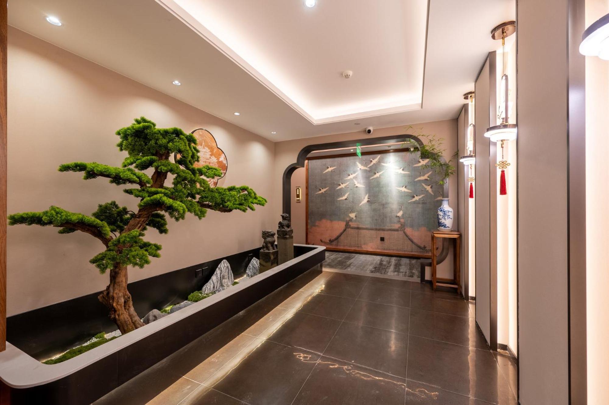 Fuxue Qiuguo Hotel Beijing Nanluoguxiang Siheyuan Branch Buitenkant foto