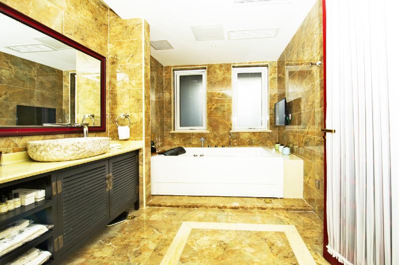 Fuxue Qiuguo Hotel Beijing Nanluoguxiang Siheyuan Branch Buitenkant foto
