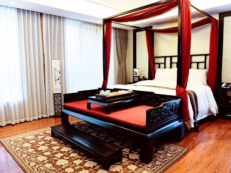 Fuxue Qiuguo Hotel Beijing Nanluoguxiang Siheyuan Branch Buitenkant foto